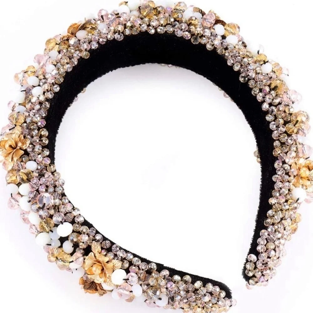 Embellish Beaded Crystal Headband